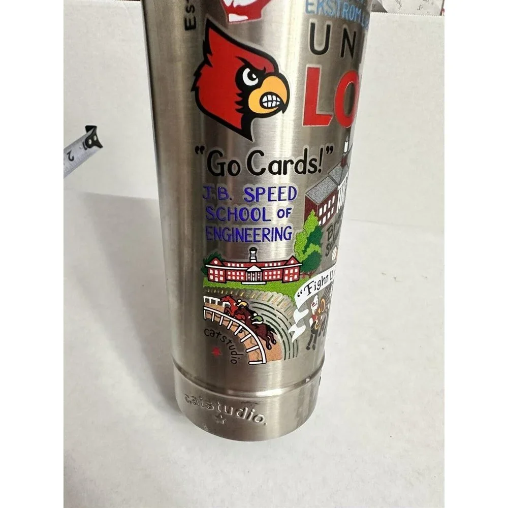 Catstudio University Of‎ Louisville Collegiate Landmarks Steel Tumbler 2017